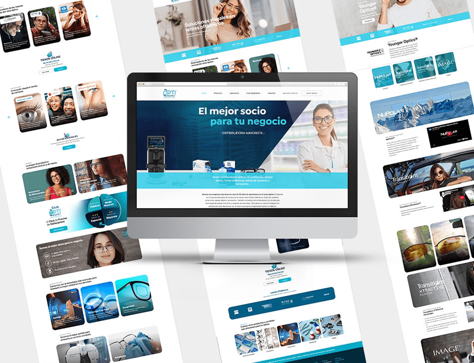 Diseño gráfico para Optiexpress